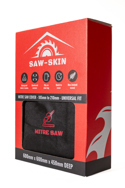 Mitre Saw Cover - Universal Fit - 185mm to 210mm - (7" to 9" Inch)